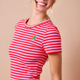 Candy Cane Christmas Top