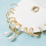 Pearl Earring Set