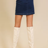 The It Girl Denim Skort