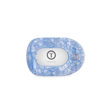 Flat Round Hair Clip | Small | Blue Lagoon