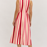 Sweet Talk Stripe Midi Dress