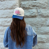 On My Husband's Last Nerve Vintage Trucker Hat
