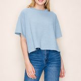 Misty Morning Cloud Knit Tee