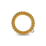 Sunset Gold - Large Spiral Hair Coils, Hair Ties, 3-pack
