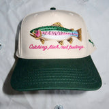 Catching Fish Not Feelings Trucker Hat 