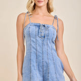 Blue Jean Belle Romper