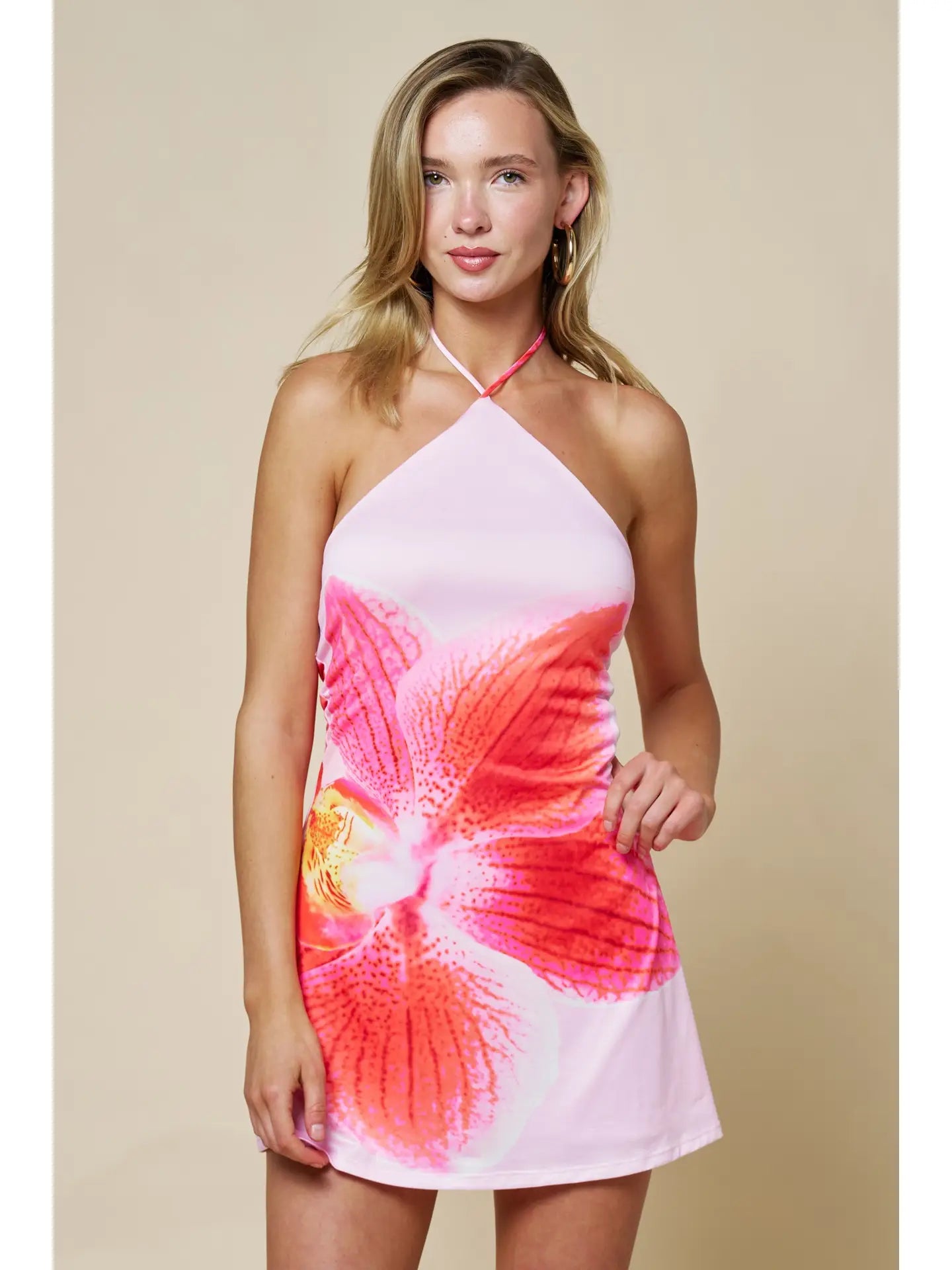 Sunset Bloom Mini Dress Savage Roots Boutique Sunset Bloom Mini Dress Savage Roots Boutique