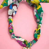 HANDMADE SCARF CHARM NECKLACE