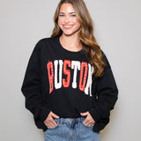 Ruston | Women's Distressed Embroidery Pullover
