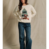 Dachshund Through The Snow Sweater