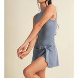 Squeeze the Day Athletic Romper Dress