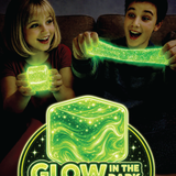 Glow in the Dark Squishy Sparkle Cube