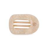 Flat Round Hair Clip | Medium | Soft Surf
