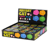 Chubby Kitty Cat Clear Maltose Putty Filled Squishy Toy