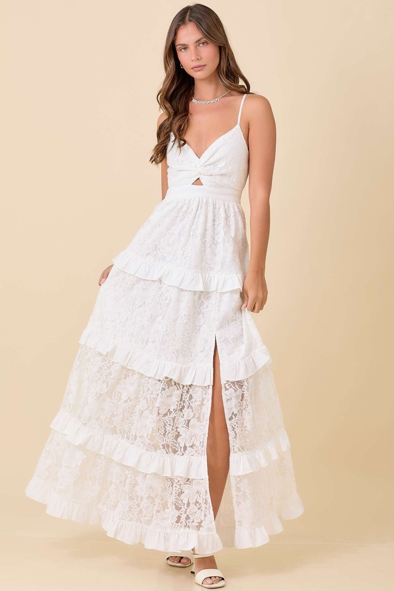 In A Dream Lace Maxi Dress