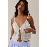 Soft Spoken Lace Tank