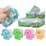 Baby Elephant Glittery Maltose Thick Putty Filled Squishy