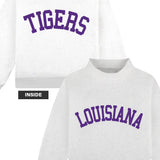 LOUISIANA & TIGERS Reversible Sweatshirt