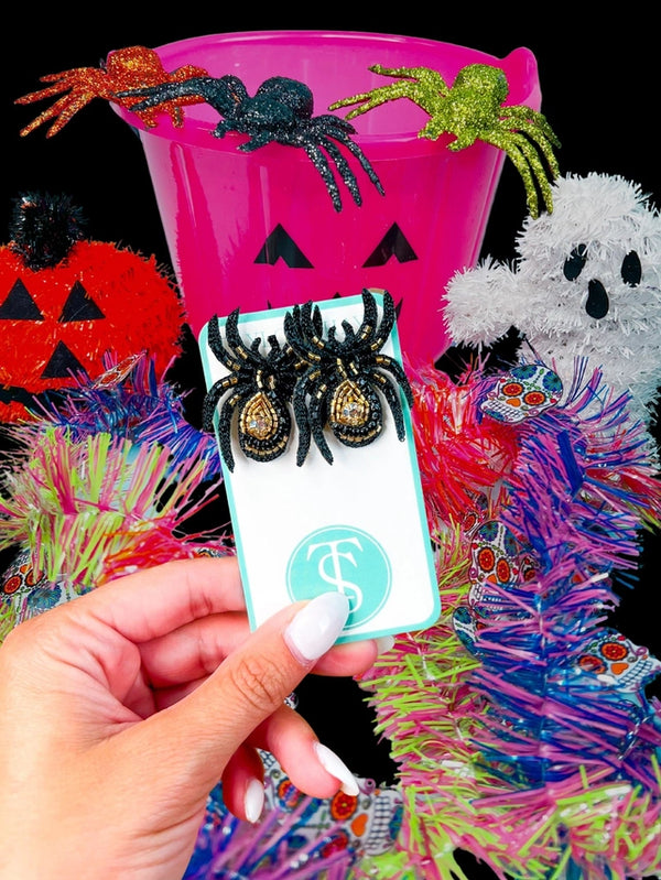 Beaded Spider Studs | Taylor Shaye