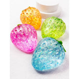 Strawberry Glittery Maltose Putty Filled Squishy