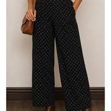 The Dot Edit Wide Leg Pants
