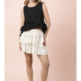 On Top Polka Dot Tank