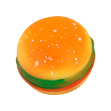Realistic Hamburger Fluffy Slime Filled Squishy