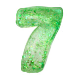 6 7 Numbers Glittery Thick Maltose Putty Filled Squishy Toy