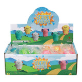 Baby Elephant Glittery Maltose Thick Putty Filled Squishy