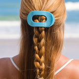 Round Flat Hair Clip | Medium | Blue Seas