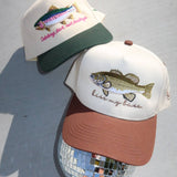 Catching Fish Not Feelings Trucker Hat 