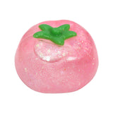 Tomato Fruit Glittery Maltose Putty Squishy Toy