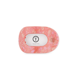 Flat Round Hair Clip | Small | Dreamsicle