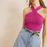 Scallop Denim Shorts