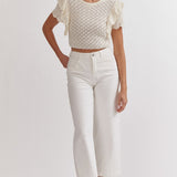 Days Like These White Denim Pants