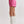 Faux Leather Shorts - Pink