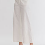 Here to Stay White Pants