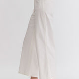 Here to Stay White Pants