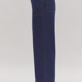 What About It Button Dark Denim Pants