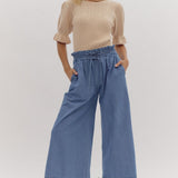 Tie Pants - Denim