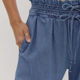 Tie Pants - Denim