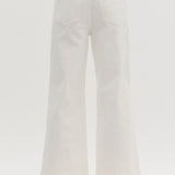 Studded White Denim