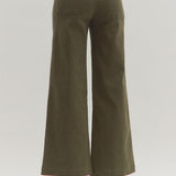Making My Way Seam Olive Pants