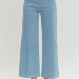 Making My Way Seam Light Blue Denim Pants