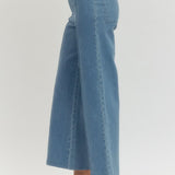 Making My Way Denim Seam Pants