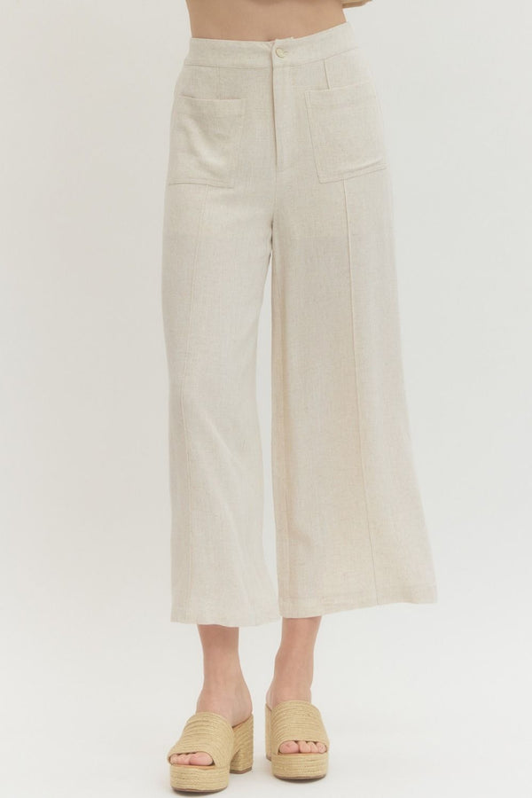 The Coastal Calm Wide Leg Pants