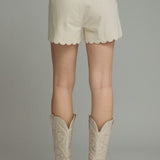 The Sweet Scallop Shorts | Sand