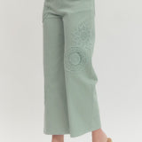 Bloom & Lace Wide Leg Pants