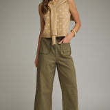 The Pretty Little Pocket Pants | Olive