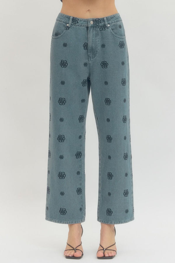 The Statement Bloom Denim